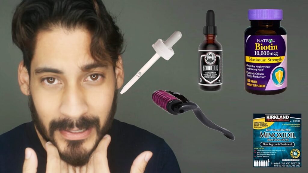 Cómo elegir un cepillo de barba durante el tratamiento con minoxidil
