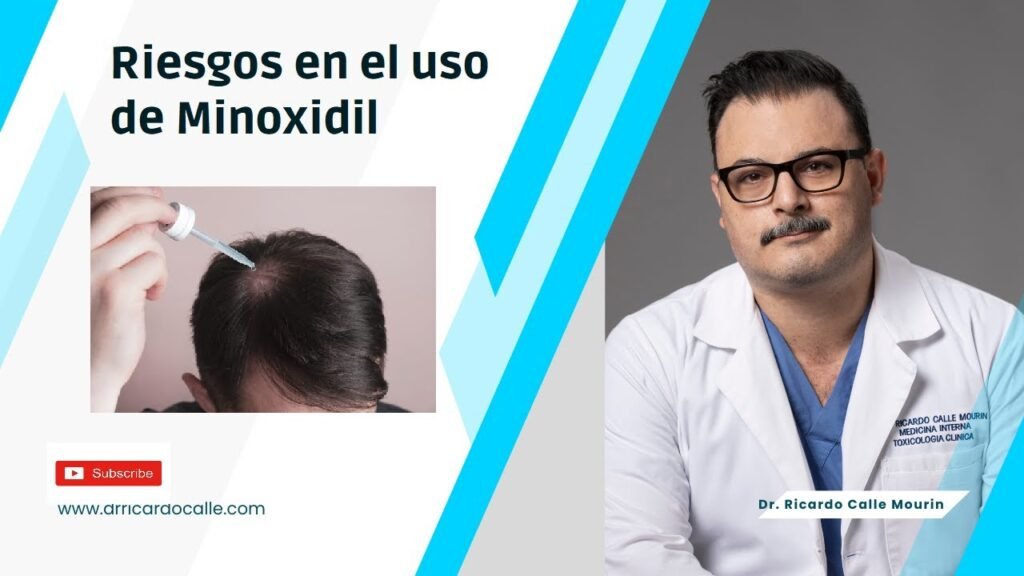 Efectos secundarios poco conocidos del minoxidil y sensibilidad extrema