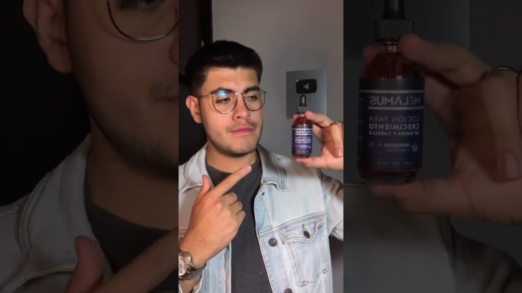 Productos complementarios al minoxidil para estimular la barba gruesa