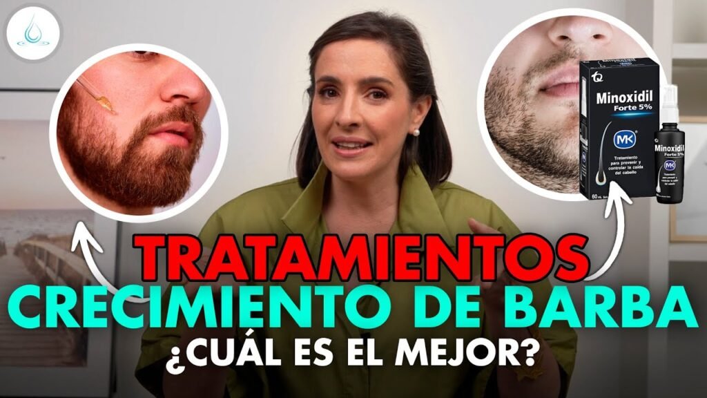 Cómo combinar minoxidil con aceites naturales para mejorar la densidad de barba