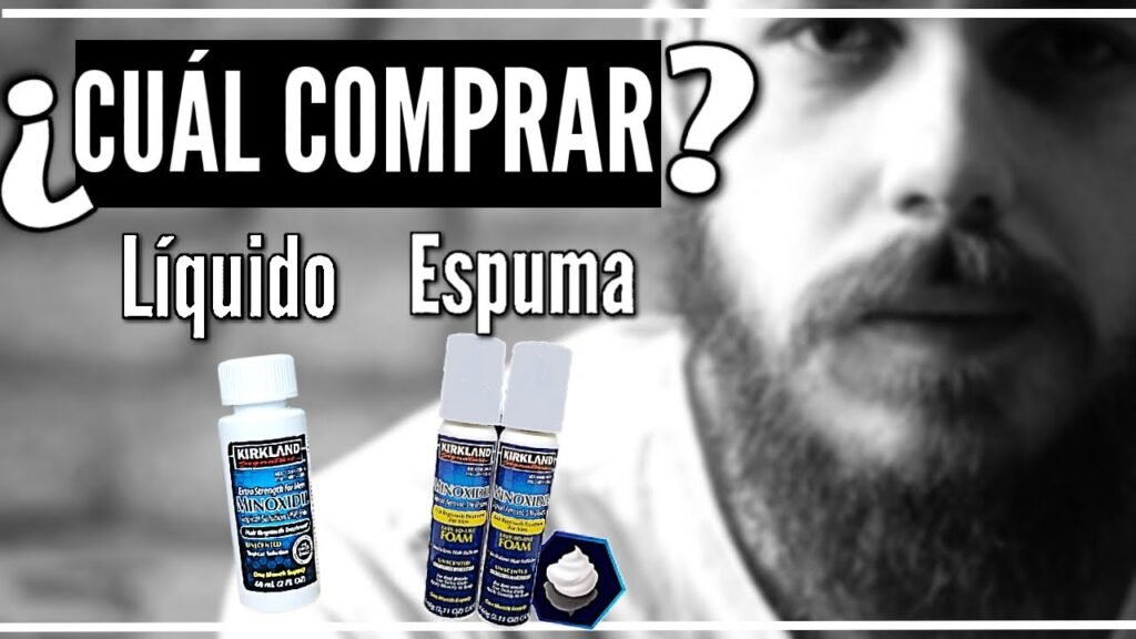 Diferencias entre minoxidil en espuma y en crema para barba abundante