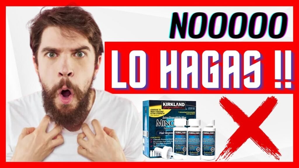 Qué pasos seguir para lavar la cara después de aplicar minoxidil en la zona de la barba